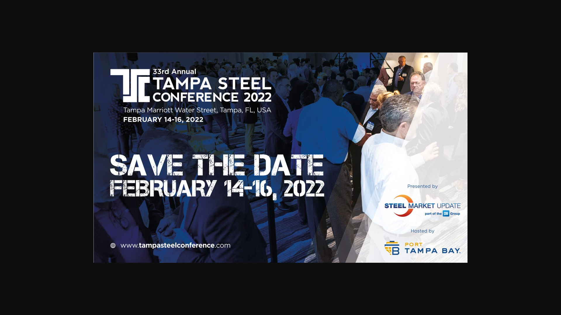 InPerson Announcements PTB Tampa Steel Conference
